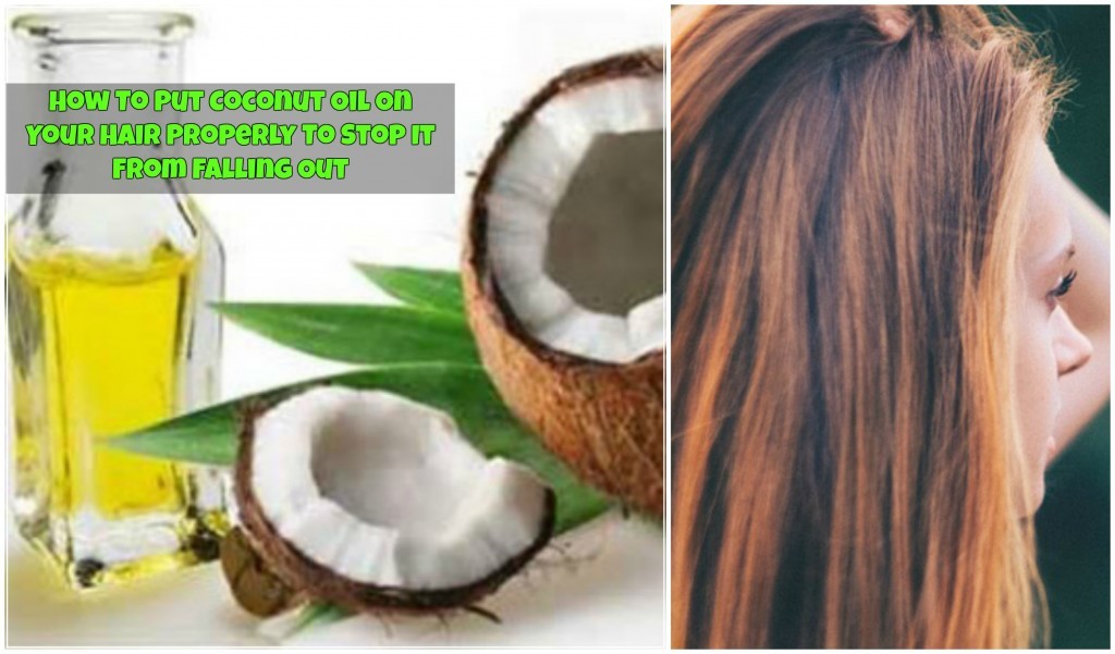 How To Put Coconut Oil In Your Hair Properly To Stop It From Falling