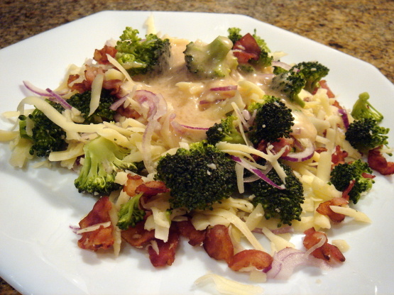 Calabrese Broccoli Salad Recipe